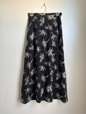 Vintage chiffon maxi skirt